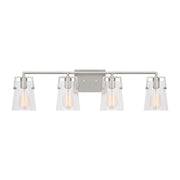 Visual Comfort Studio DJV1034BS Crofton Four Light Bath, Brushed Steel Main Image.jpg