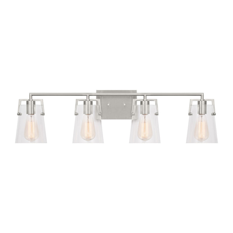 Visual Comfort Studio DJV1034BS Crofton Four Light Bath, Brushed Steel Main Image.jpg