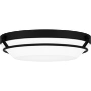 Quoizel DNB1616MBK Dunbar LED Flush Mount, Matte Black Main Image.jpg