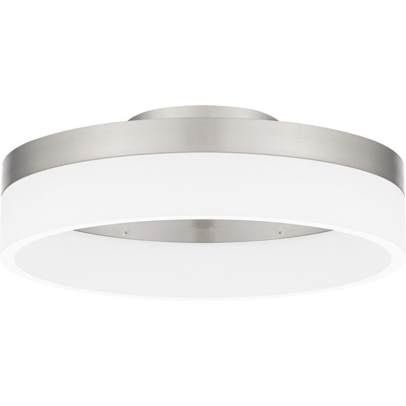 Quoizel PCOH1608BN Cohen LED Flush Mount, Brushed Nickel Main Image.jpg