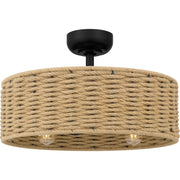 Quoizel QFA6201MBK Islander Ceiling Fan, Matte Black Main Image.jpg