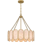 Quoizel QP6170LG Amalia Four Light Pendant, Light Gold Main Image.jpg