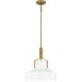 Quoizel QP6194AB Brecken Two Light Pendant, Aged Brass Main Image.jpg