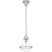 Quoizel QPP6160BN Hidalgo One Light Mini Pendant, Brushed Nickel Main Image.jpg