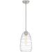 Quoizel QPP6165BN Asher One Light Mini Pendant, Brushed Nickel Main Image.jpg