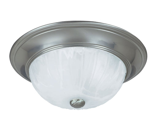 Savoy House 6-13264-13-SN Two Light Flush Mount, Satin Nickel