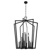 Kichler 43499BK 16 Light Foyer Pendant, Black