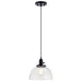 Kichler 43853BK One Light Mini Pendant, Black