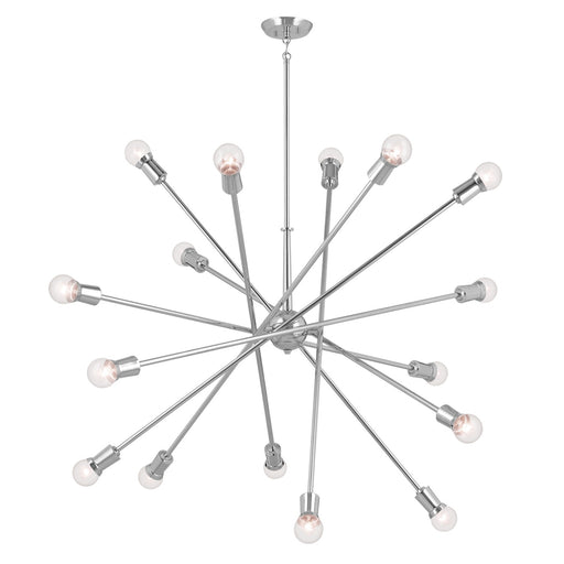 Kichler 52537CH 16 Light Chandelier, Chrome