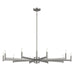 Kichler 52613SN Ten Light Chandelier, Satin Nickel