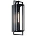 Kichler 59089BK One Light Outdoor Wall Mount, Black