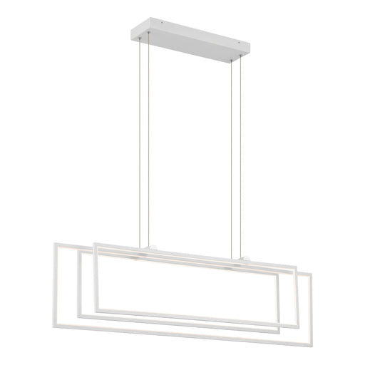 Kichler 84331WH LED Linear Chandelier, White