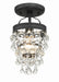 Crystorama 131-MK_CEILING Calypso One Light Semi Flush Mount Matte Black Main Image.jpg