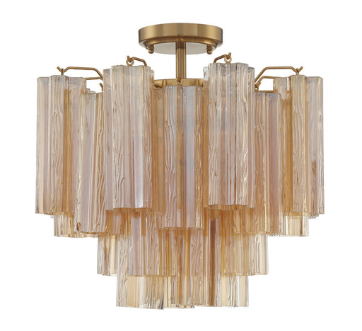 Crystorama ADD-300-AG-AM_CEILING Addis Four Light Semi Flush Mount Aged Brass Main Image.jpg