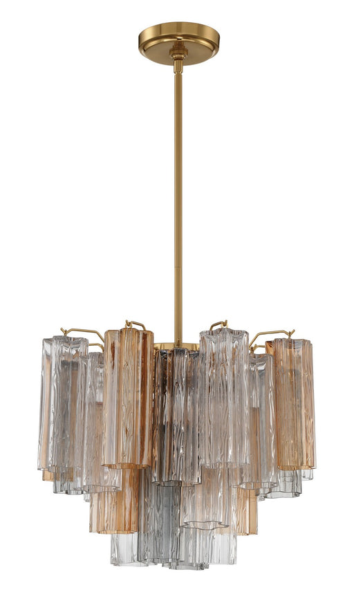Crystorama ADD-300-AG-AU Addis Four Light Chandelier Aged Brass Main Image.jpg