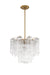 Crystorama ADD-300-AG-CL Addis Four Light Chandelier Aged Brass Main Image.jpg