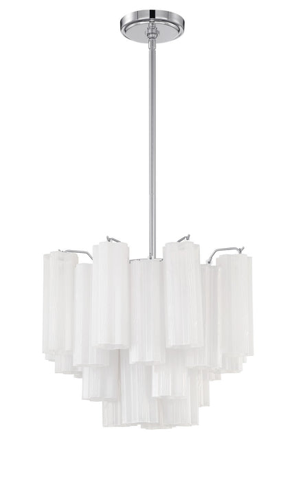 Crystorama ADD-300-CH-WH Addis Four Light Chandelier Polished Chrome Main Image.jpg