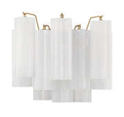 Crystorama ADD-302-AG-WH Addis Two Light Wall Sconce Aged Brass Main Image.jpg