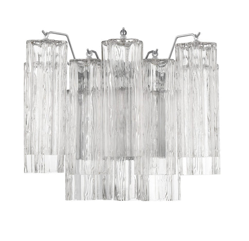 Crystorama ADD-302-CH-CL Addis Two Light Wall Sconce Polished Chrome Main Image.jpg