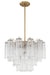 Crystorama ADD-306-AG-CL Addis Six Light Chandelier Aged Brass Main Image.jpg