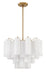 Crystorama ADD-306-AG-WH Addis Six Light Chandelier Aged Brass Main Image.jpg