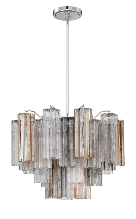 Crystorama ADD-306-CH-AU Addis Six Light Chandelier Polished Chrome Main Image.jpg