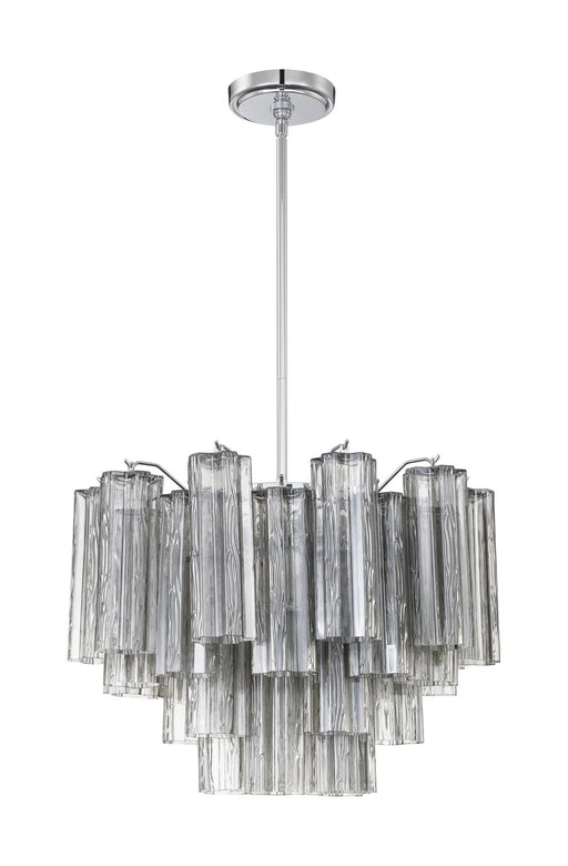 Crystorama ADD-306-CH-SM Addis Six Light Chandelier Polished Chrome Main Image.jpg