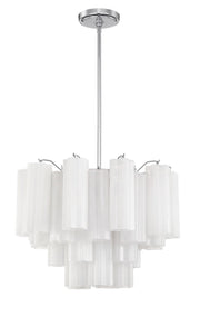Crystorama ADD-306-CH-WH Addis Six Light Chandelier Polished Chrome Main Image.jpg