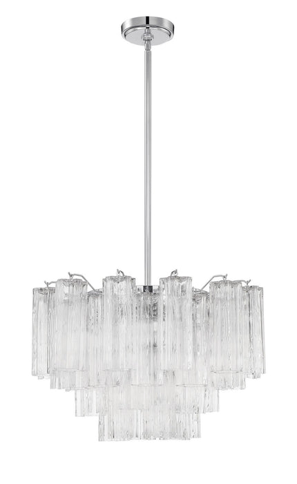 Crystorama ADD-308-CH-CL Addis Nine Light Chandelier Polished Chrome Main Image.jpg