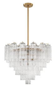Crystorama ADD-312-AG-CL Addis 12 Light Chandelier Aged Brass Main Image.jpg