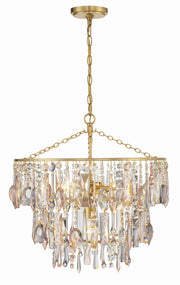 Crystorama ELS-7103-GA Elsa Three Light Pendant Antique Gold Main Image.jpg
