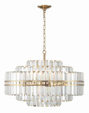 Crystorama HAY-1407-AG Hayes 16 Light Chandelier Aged Brass Main Image.jpg
