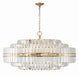 Crystorama HAY-1409-AG Hayes 32 Light Chandelier Aged Brass Main Image.jpg