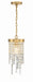 Crystorama WIN-210-GA-CL-MWP Winfield One Light Pendant Antique Gold Main Image.jpg