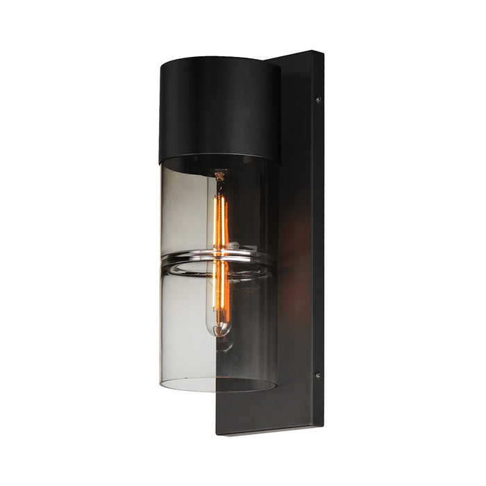 ET2 E26144-142BK Smokestack LED Outdoor Wall Sconce, Black Main Image.jpg