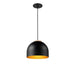 ET2 E34602-54BKGLD Foster LED Pendant, Black / Gold Main Image.jpg