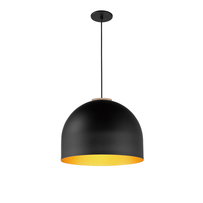 ET2 E34604-54BKGLD Foster LED Pendant, Black / Gold Main Image.jpg