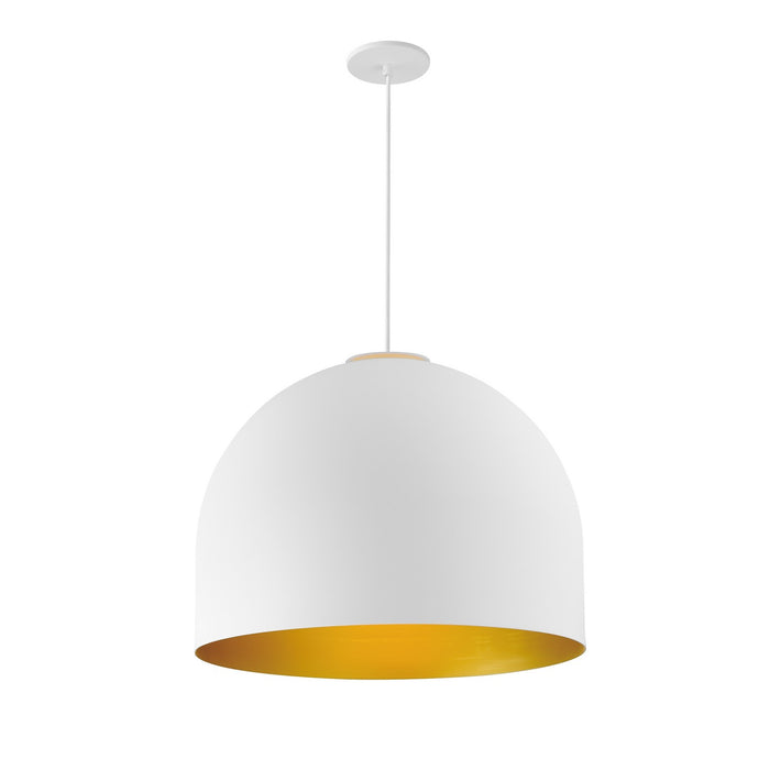 ET2 E34606-54WTGLD Foster LED Pendant, White/Gold Main Image.jpg