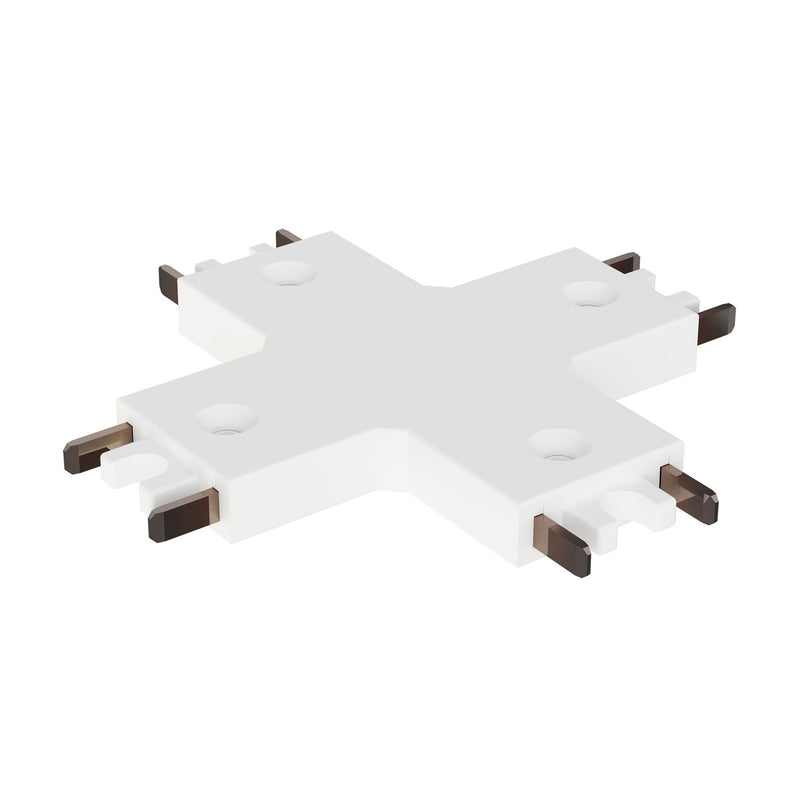 ET2 ETMSC90-4XW-WT Continuum - Track Track 4-way X Connector, White Main Image.jpg