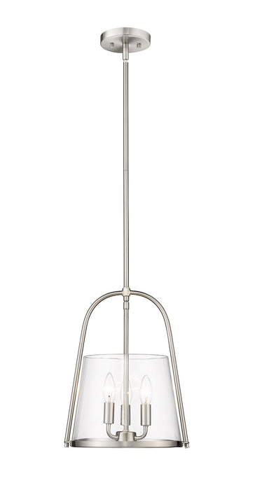 Z-Lite 3041P12-BN Archis Three Light Pendant, Brushed Nickel Main Image.jpg