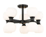 Z-Lite 494-10SF-MB Artemis Ten Light Semi Flush Mount, Matte Black Main Image.jpg