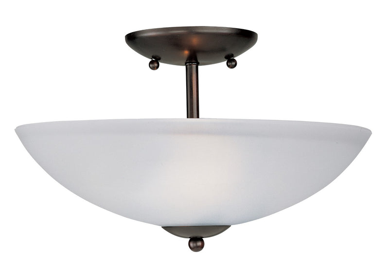 Maxim 10042FTBK Logan Two Light Semi-Flush Mount, Black Main Image.jpg