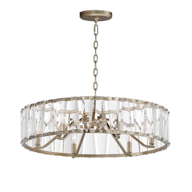 Maxim 21866BCGS Odeon Six Light Chandelier, Golden Silver Main Image.jpg