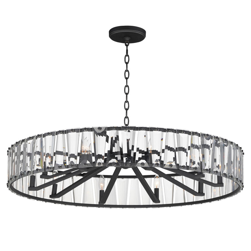 Maxim 21869BCBK Odeon Ten Light Chandelier, Black Main Image.jpg