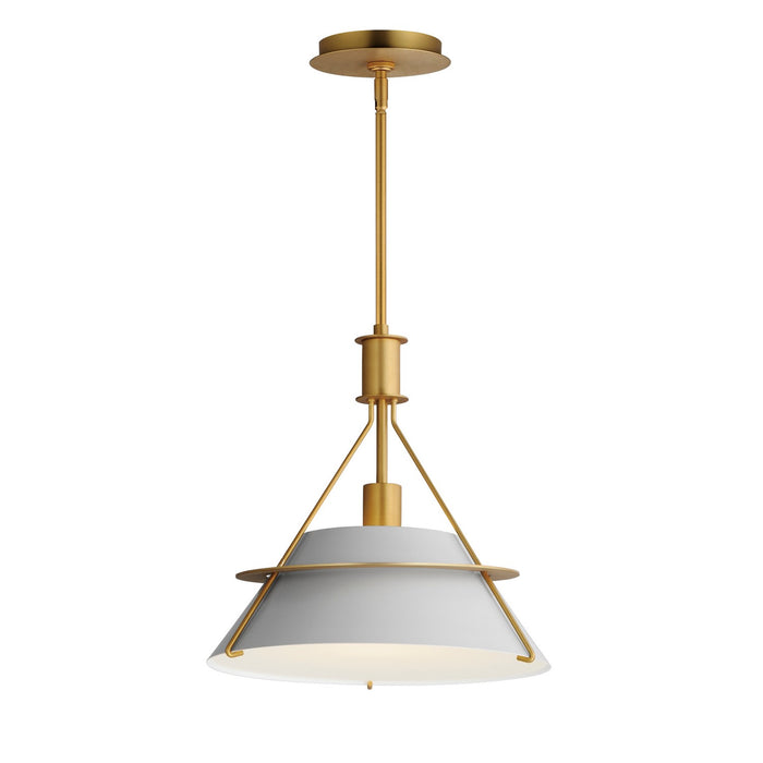 Maxim 25221LFGNAB Lucas One Light Pendant, Natural Aged Brass Main Image.jpg