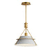 Maxim 25221LFGNAB Lucas One Light Pendant, Natural Aged Brass Main Image.jpg