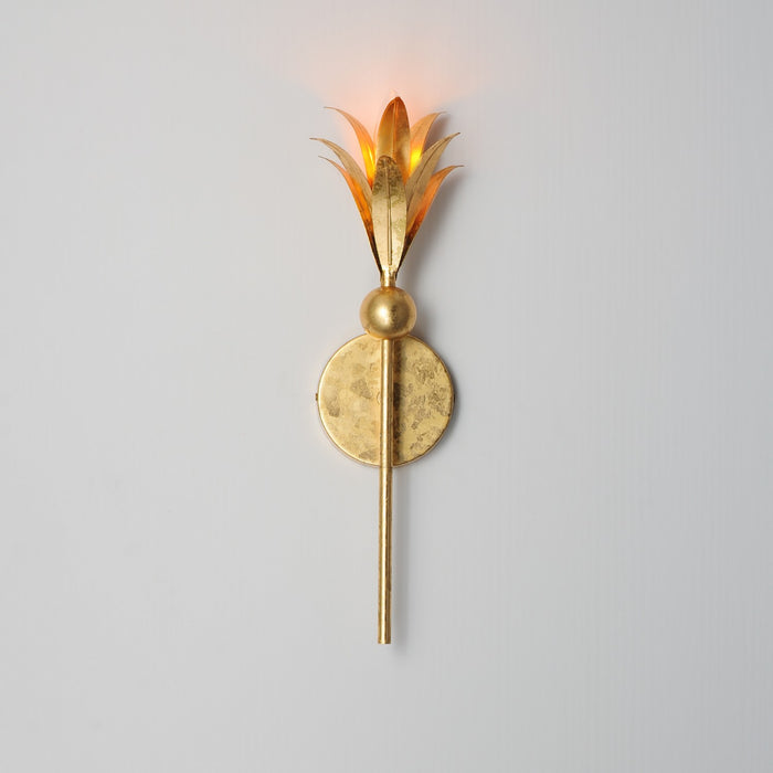 Maxim 2881GL Paloma One Light Wall Sconce, Gold Leaf Alternate Image 2.jpg