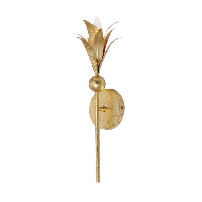 Maxim 2881GL Paloma One Light Wall Sconce, Gold Leaf Main Image.jpg
