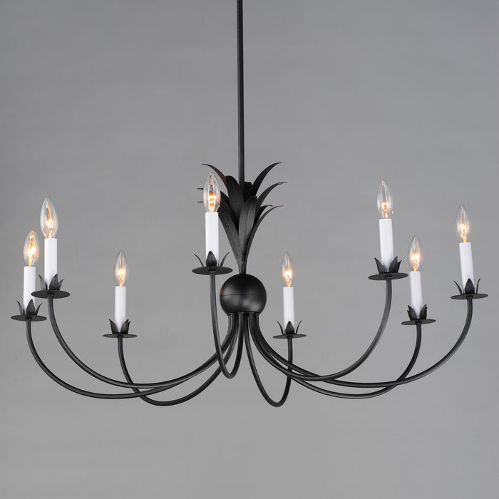 Maxim 2888AR Paloma Eight Light Chandelier, Anthracite Alternate Image.jpg