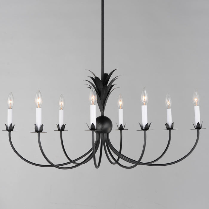 Maxim 2888AR Paloma Eight Light Chandelier, Anthracite Alternate Image 2.jpg